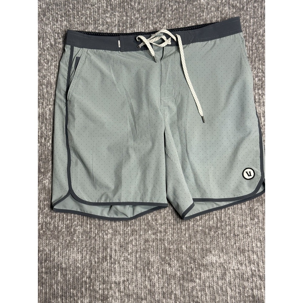 Vuori Cruise Boardshorts Mens 34 Hybrids Stretch 7" Swim Shorts V314 Trunks